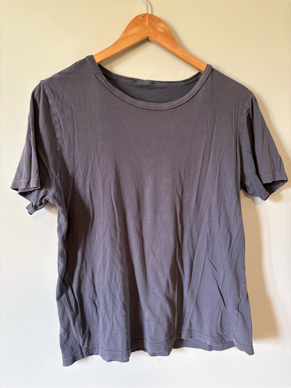 Women’s Monrow Classic Tee T-Shirt Casual M 100% Cotton